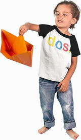 Dos. Spanish Theme 2nd Birthday Raglan Shirt for Boys