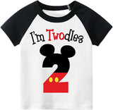 I’m Twodles 2nd Birthday Raglan Shirt for Boys
