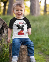 I’m Twodles 2nd Birthday Raglan Shirt for Boys
