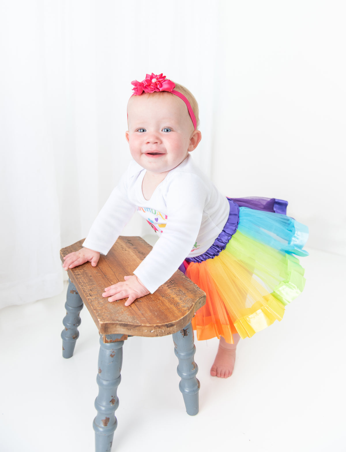 Luke and Lulu Shark Birthday Outfit Girl Collection - 1st Birthday