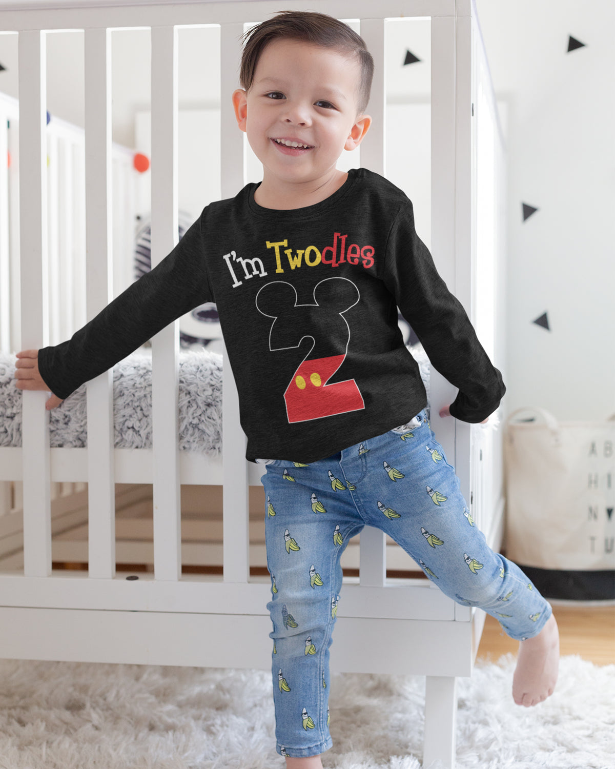 Luke and Lulu 2nd Birthday Mouse Shirt - Premium Outfit Boy