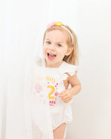 2nd Birthday Outfit Baby Girl Tutu Dress Set