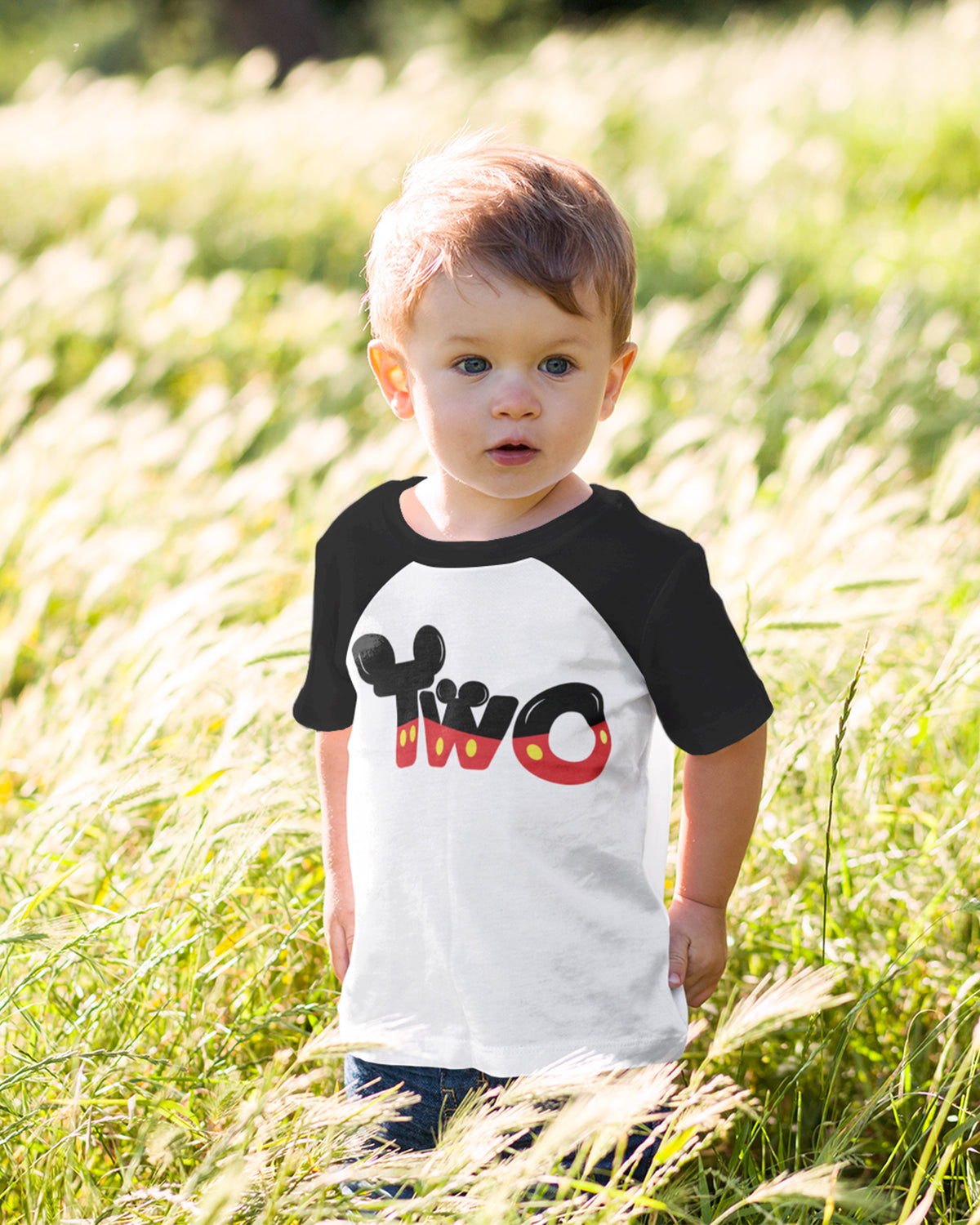 Luke and Lulu 2nd Birthday Shirt Boy - Mouse Themed Short Sleeve Birthday Boy Shirt 2 - Premium 2nd Outfit - Two