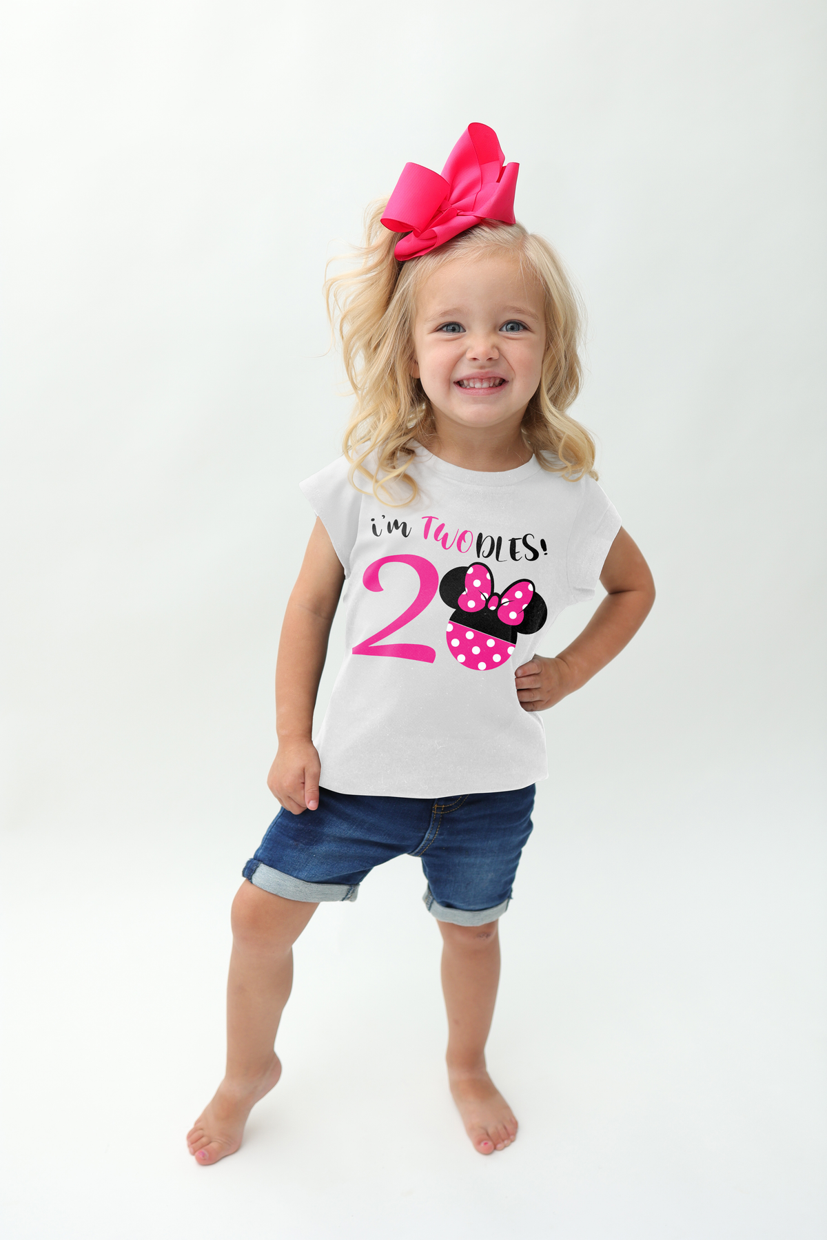 Luke and Lulu Birthday 2nd Birthday Minnie Shirt