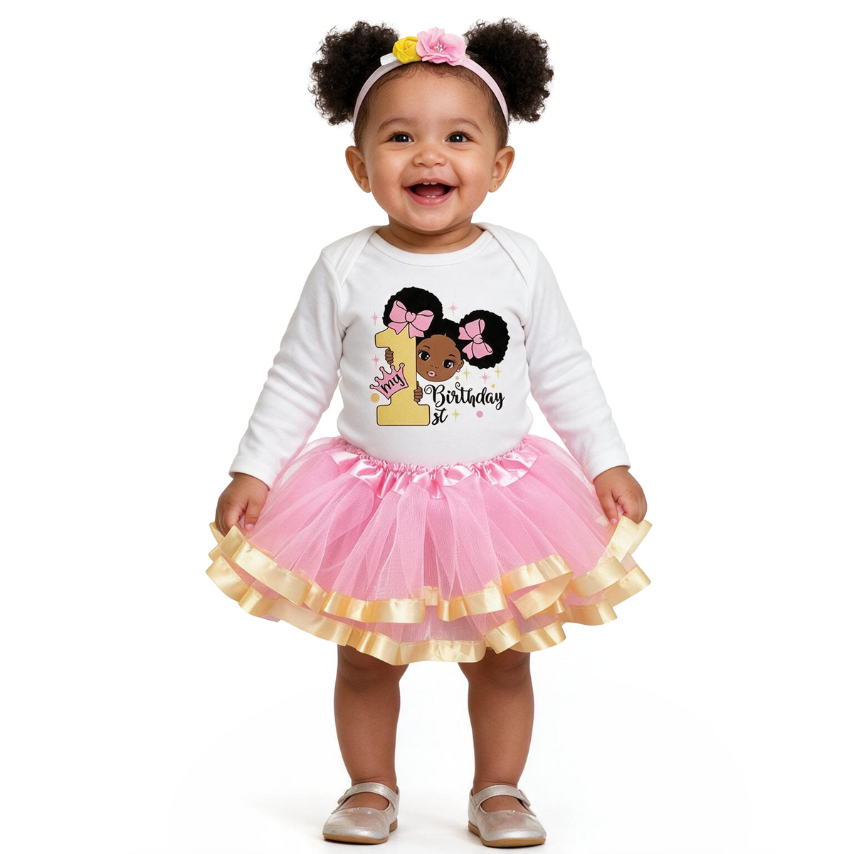 Luke & Lulu First Birthday Outfit Girl Gracie Theme