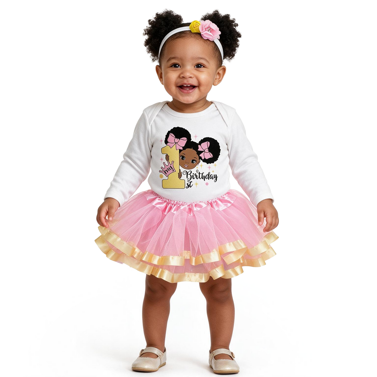 Luke & Lulu First Birthday Outfit Girl Gracie Theme