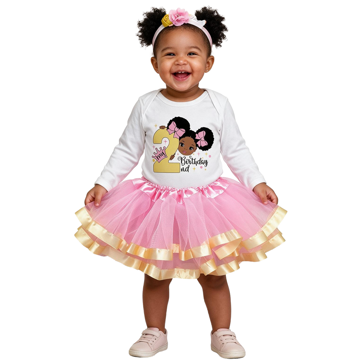 Luke & Lulu Second Birthday Outfit Girl Gracie Theme