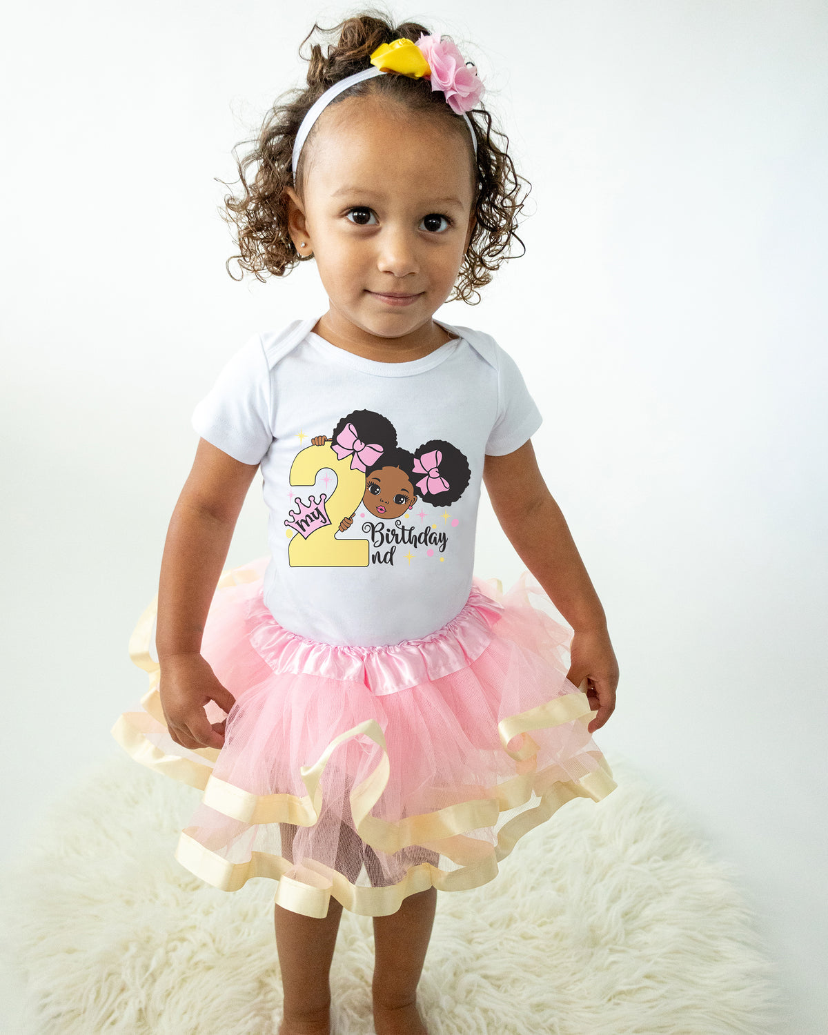 Luke & Lulu Second Birthday Outfit Girl Gracie Theme
