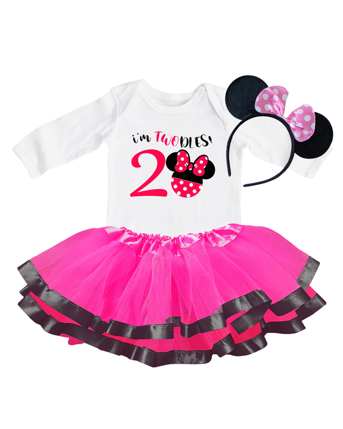 Luke and Lulu Birthday 2nd Birthday Minnie Tutu Set