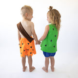 Caveman Pebbles Costume for Toddler Girls