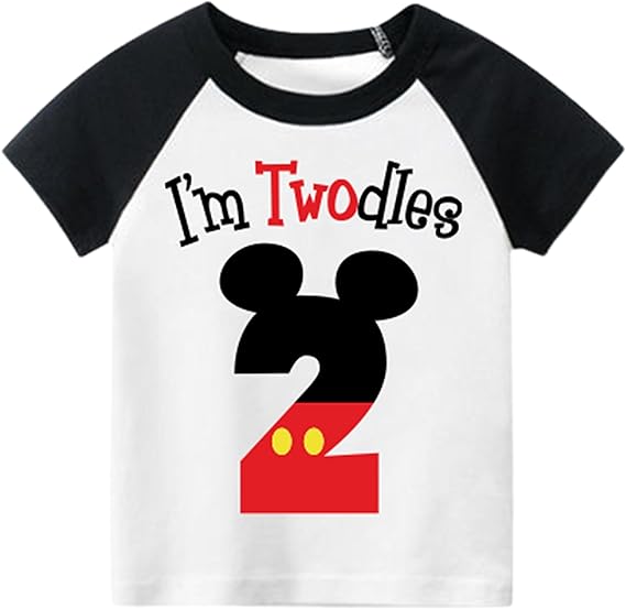 I’m Twodles 2nd Birthday Raglan Shirt for Boys