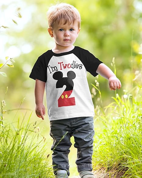 I’m Twodles 2nd Birthday Raglan Shirt for Boys