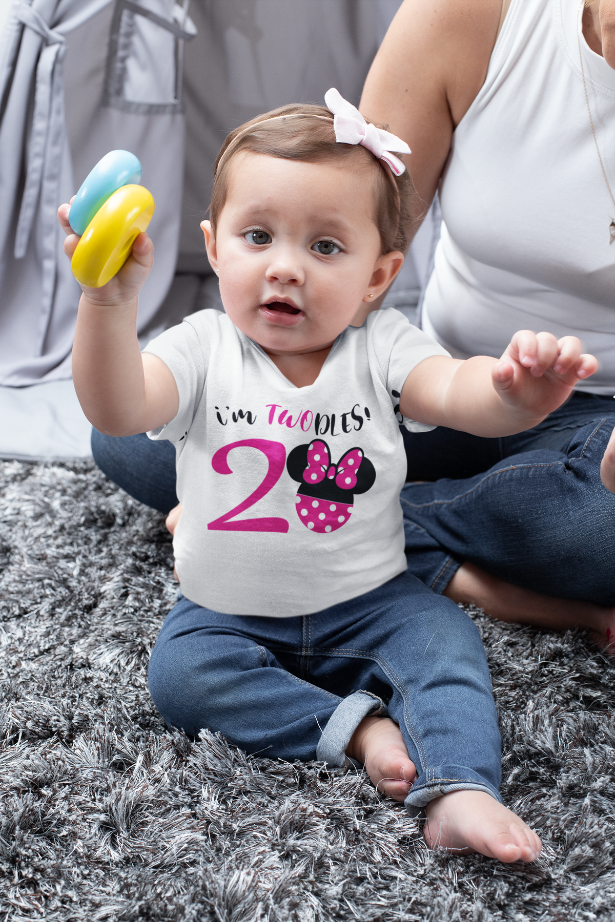 Luke and Lulu Birthday 2nd Birthday Minnie Shirt