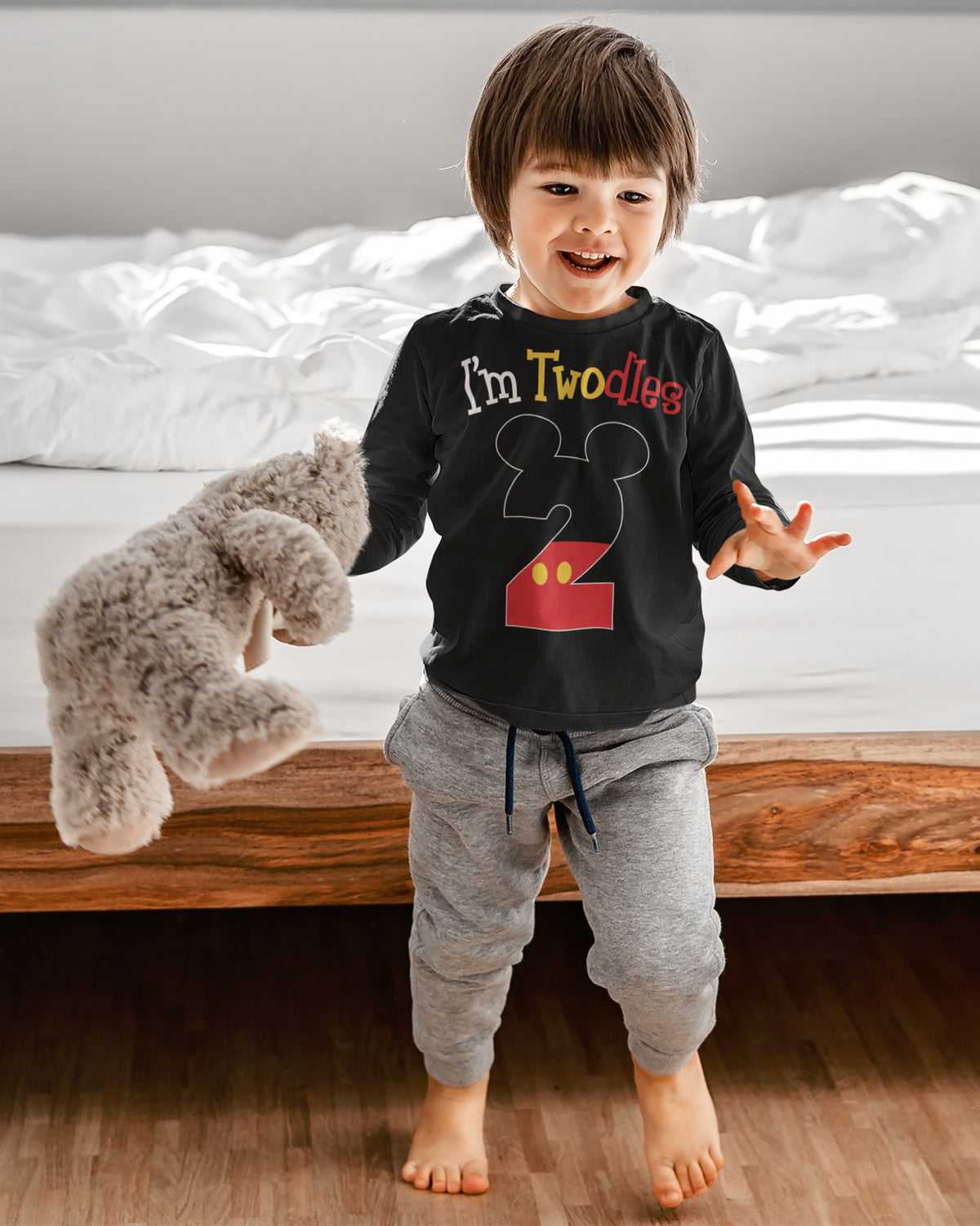 Luke and Lulu 2nd Birthday Mouse Shirt - Premium Outfit Boy