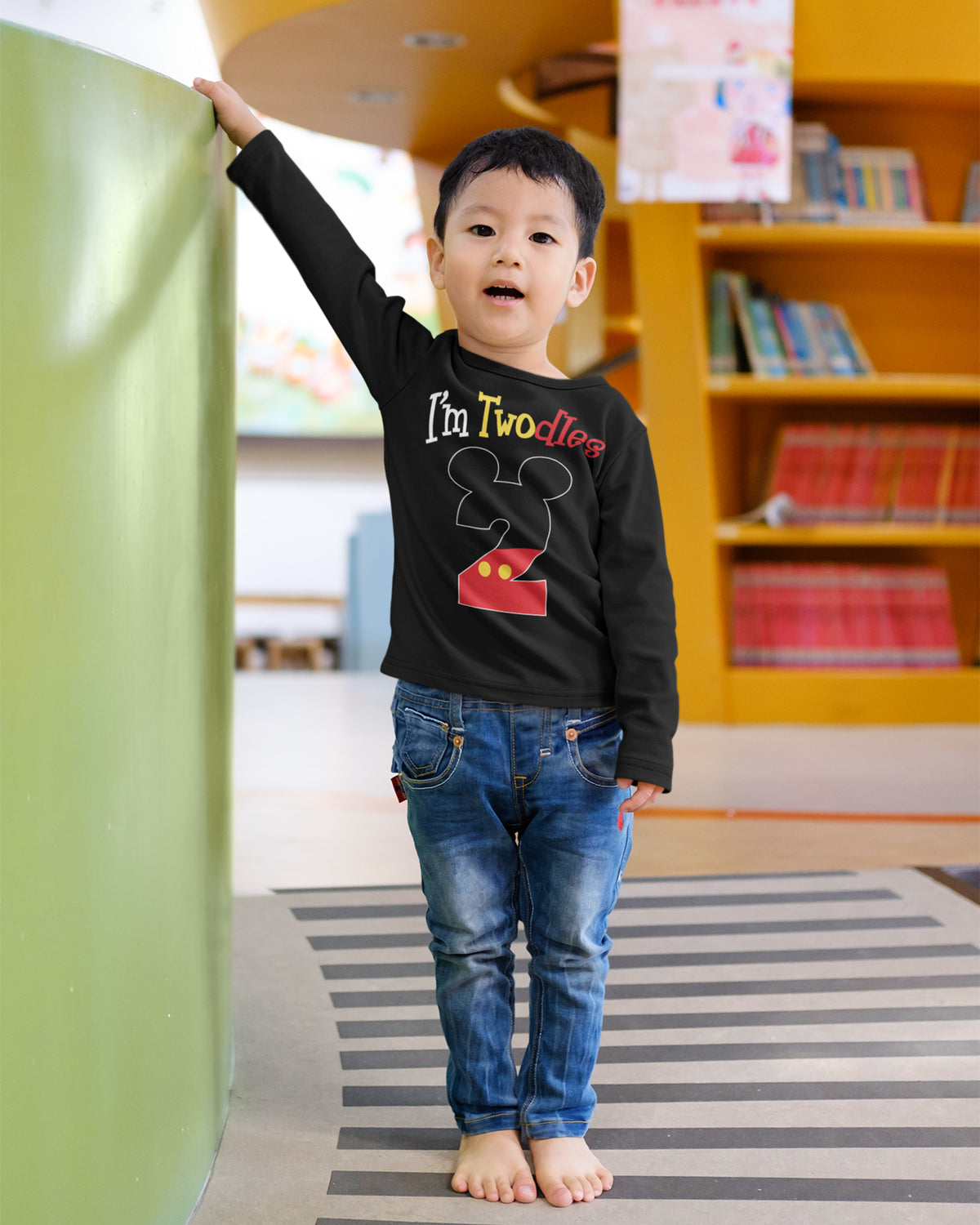 Luke and Lulu 2nd Birthday Mouse Shirt - Premium Outfit Boy