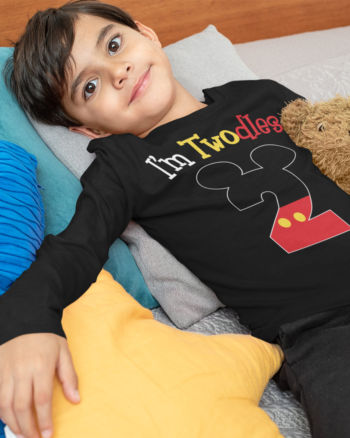 Luke and Lulu 2nd Birthday Mouse Shirt - Premium Outfit Boy