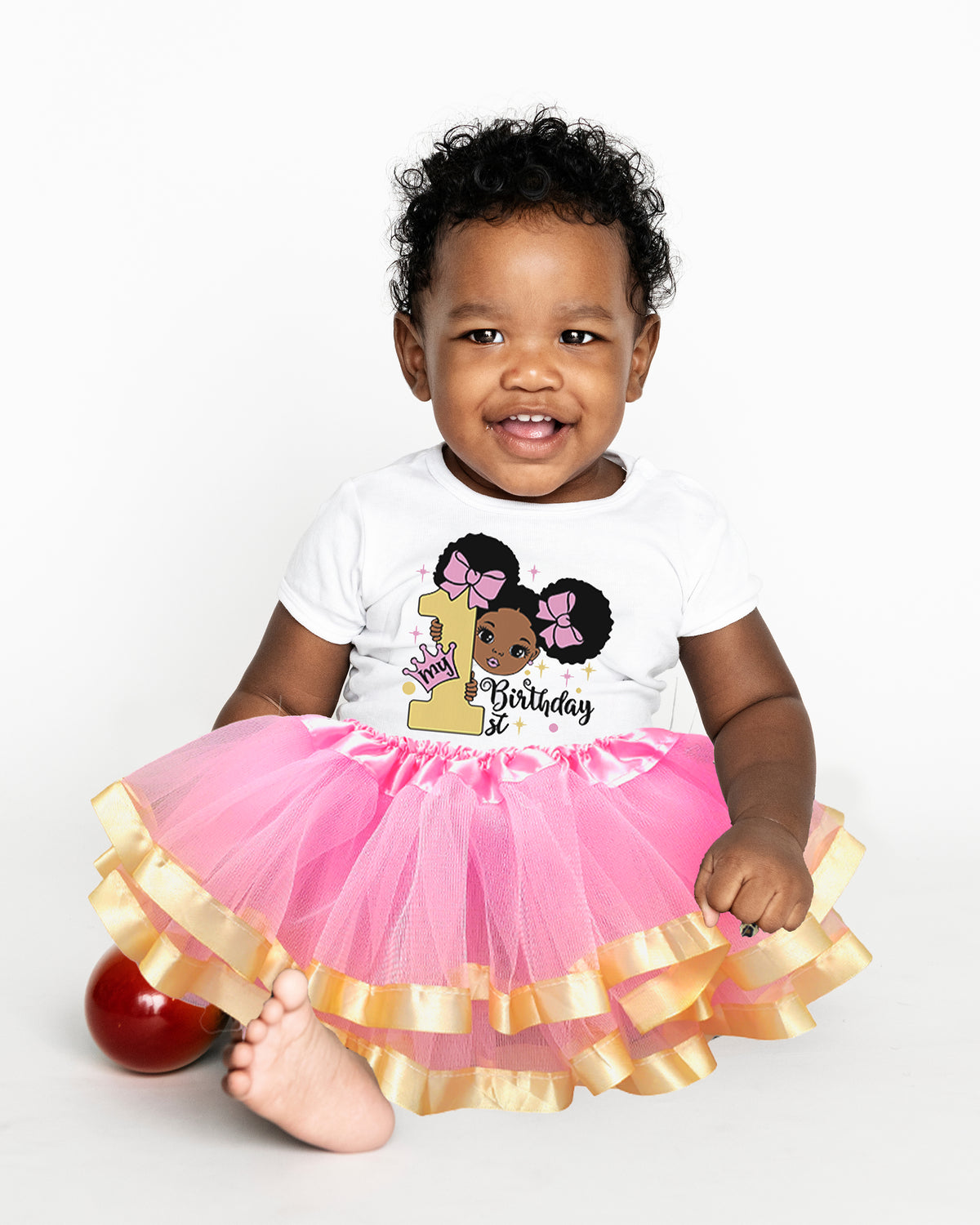 Luke & Lulu First Birthday Outfit Girl Gracie Theme