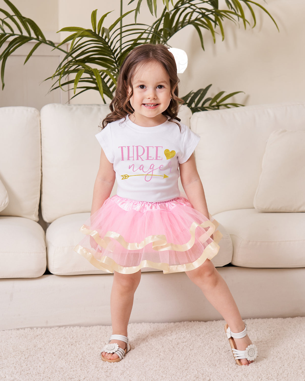 Luke and Lulu Threenager Birthday Outfit