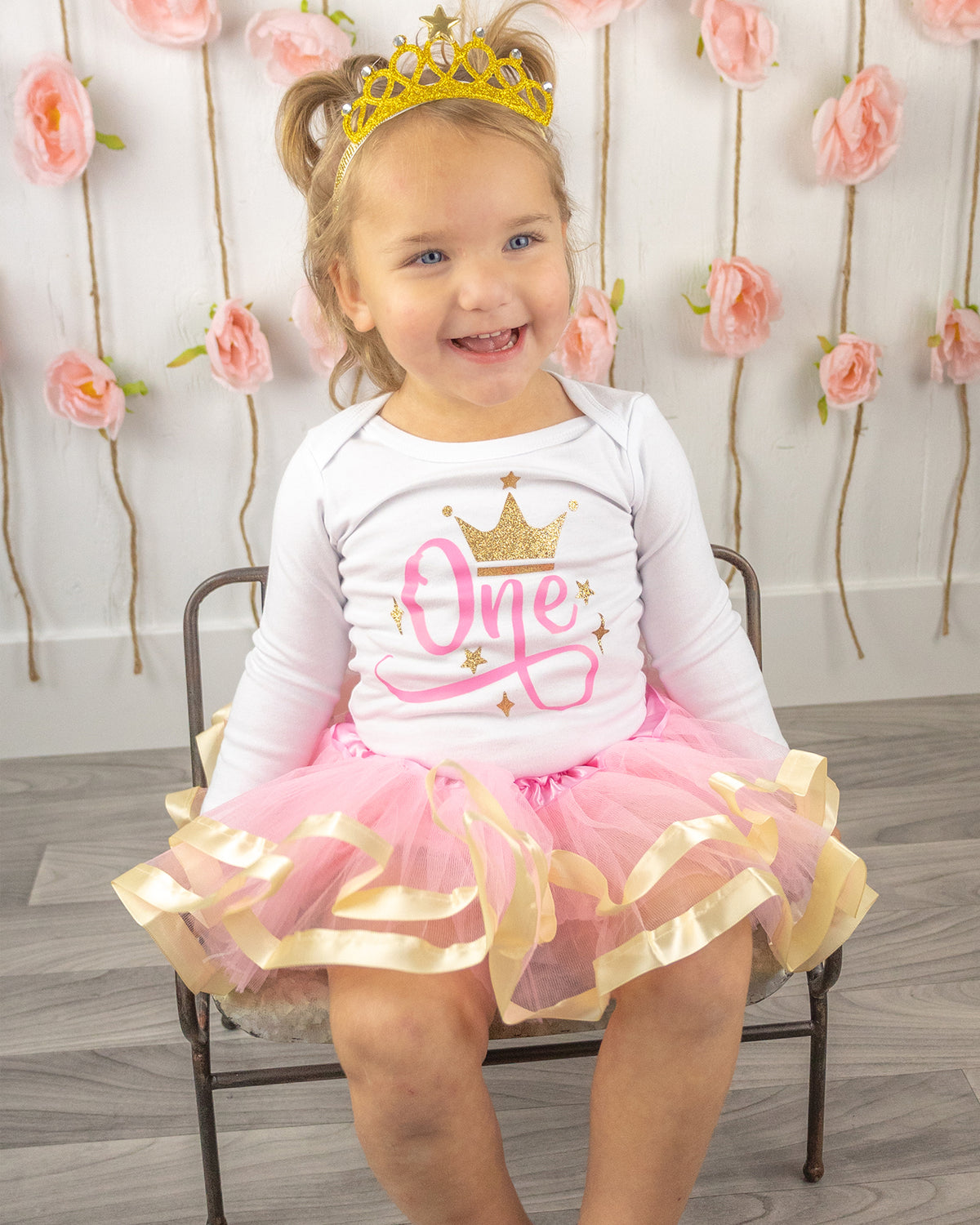 Luke and Lulu 1st Birthday Outfit - Winter Onederland Girl - 2nd Girl Outfit