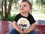 Mr. Onederful 1st Birthday Raglan Shirt for Boys – Short Sleeve Tee