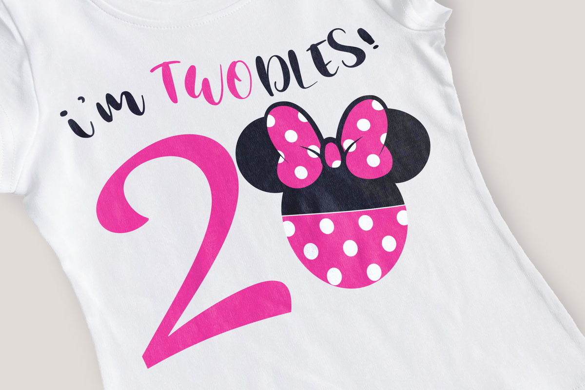 Luke and Lulu Birthday 2nd Birthday Minnie Shirt