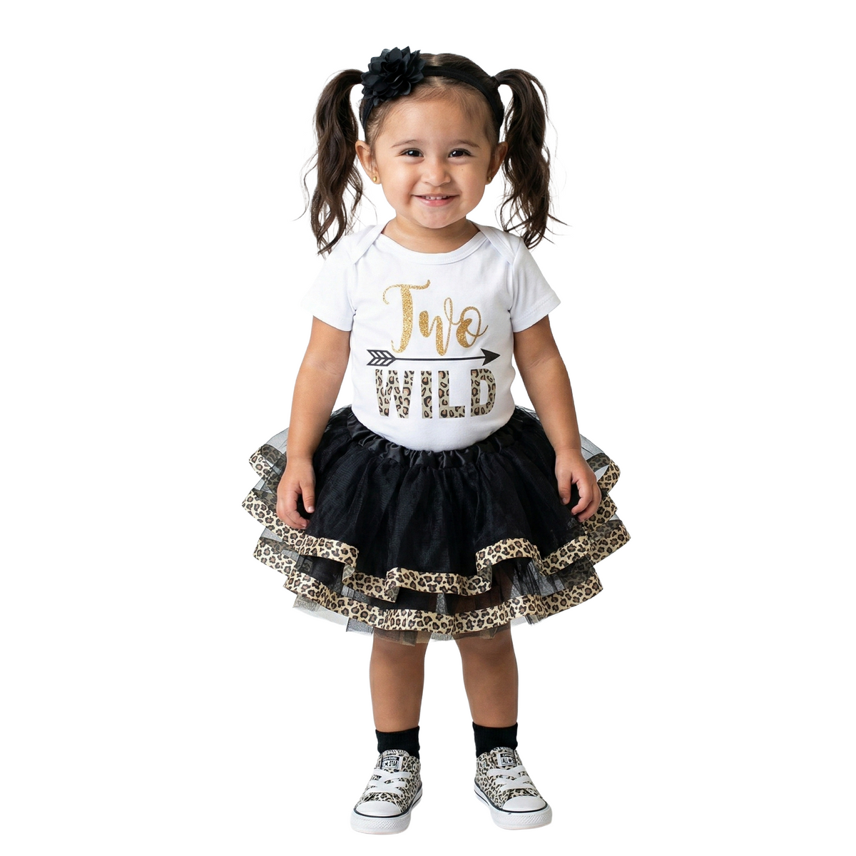 Luke and Lulu Two Wild 2nd Birthday Outfit for Girls