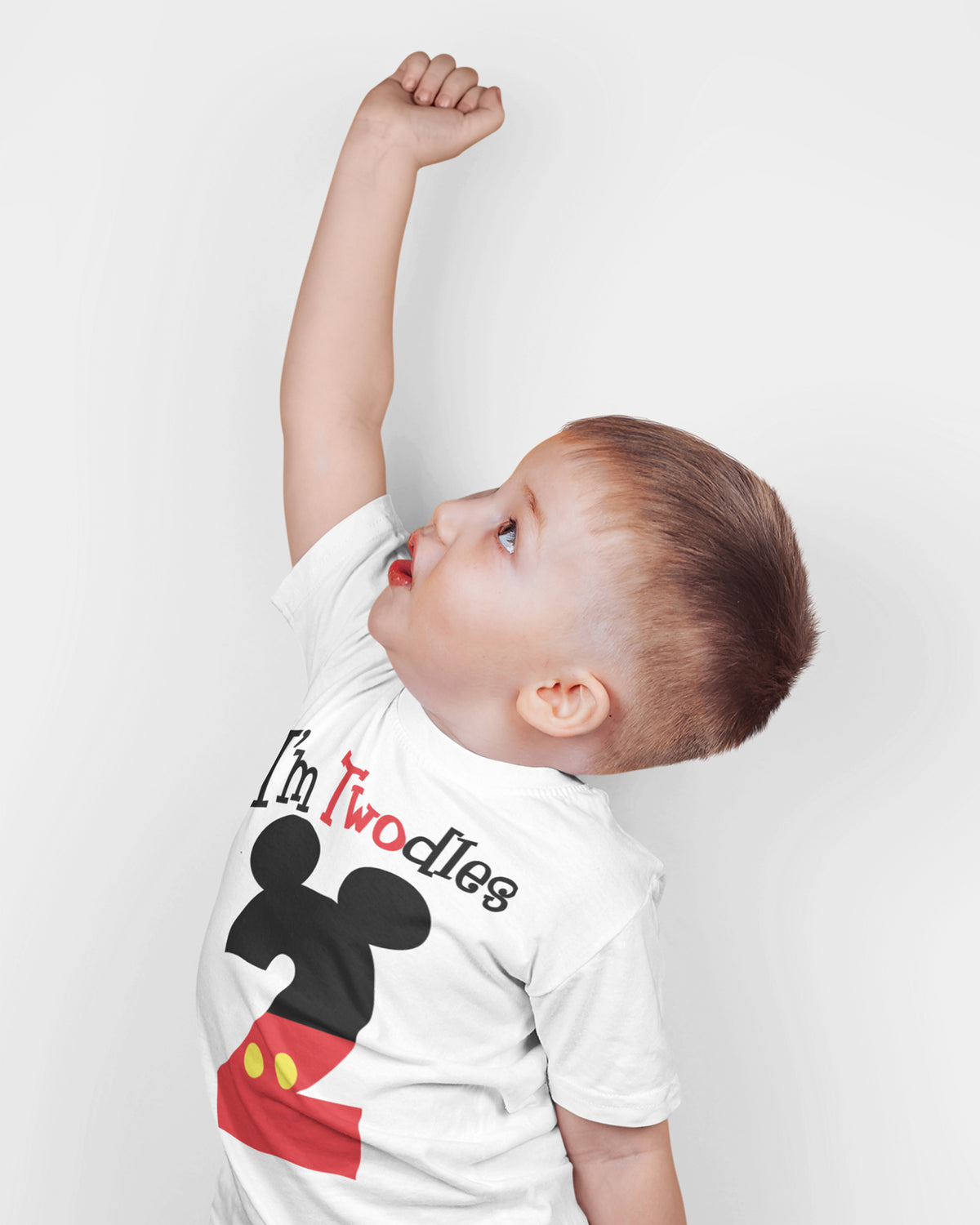 Luke and Lulu 2nd Birthday Shirt Boy - Mouse Themed Short Sleeve Birthday Boy Shirt 2 - Premium 2nd Outfit - Two