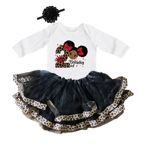 2ndBday Baby Girl Outfit for 2 Year Old Girl
